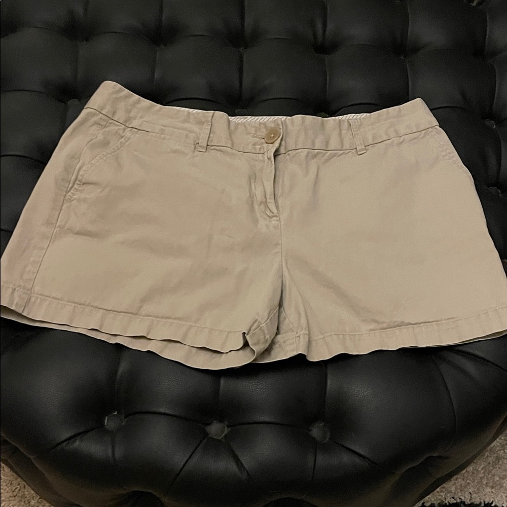 LOFT Khaki Cotton chino Shorts